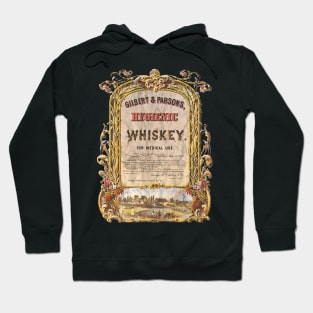 Vintage Patent Medicine Whiskey Hoodie